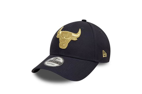 Cappello New Era 9FORTY Chicago Bulls Metallic NEW ERA | Cappelli | 60595196NVYMTG